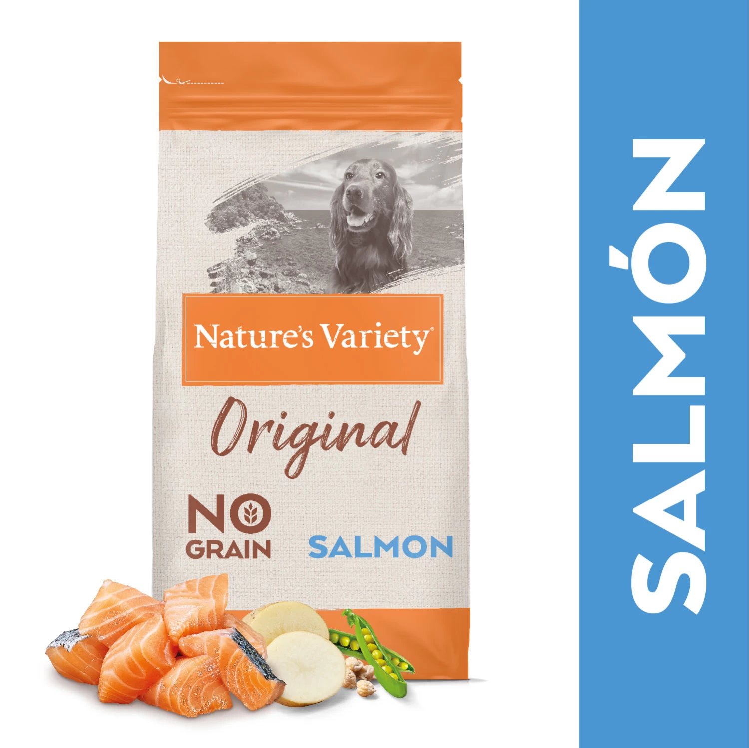 Nature's Variety Pienso Original Grain Free De Salmón Para Perros Adultos Medium 4 Nature's Variety Pienso Original Grain Free De Salmón Para Perros Adultos Medium - Image 2