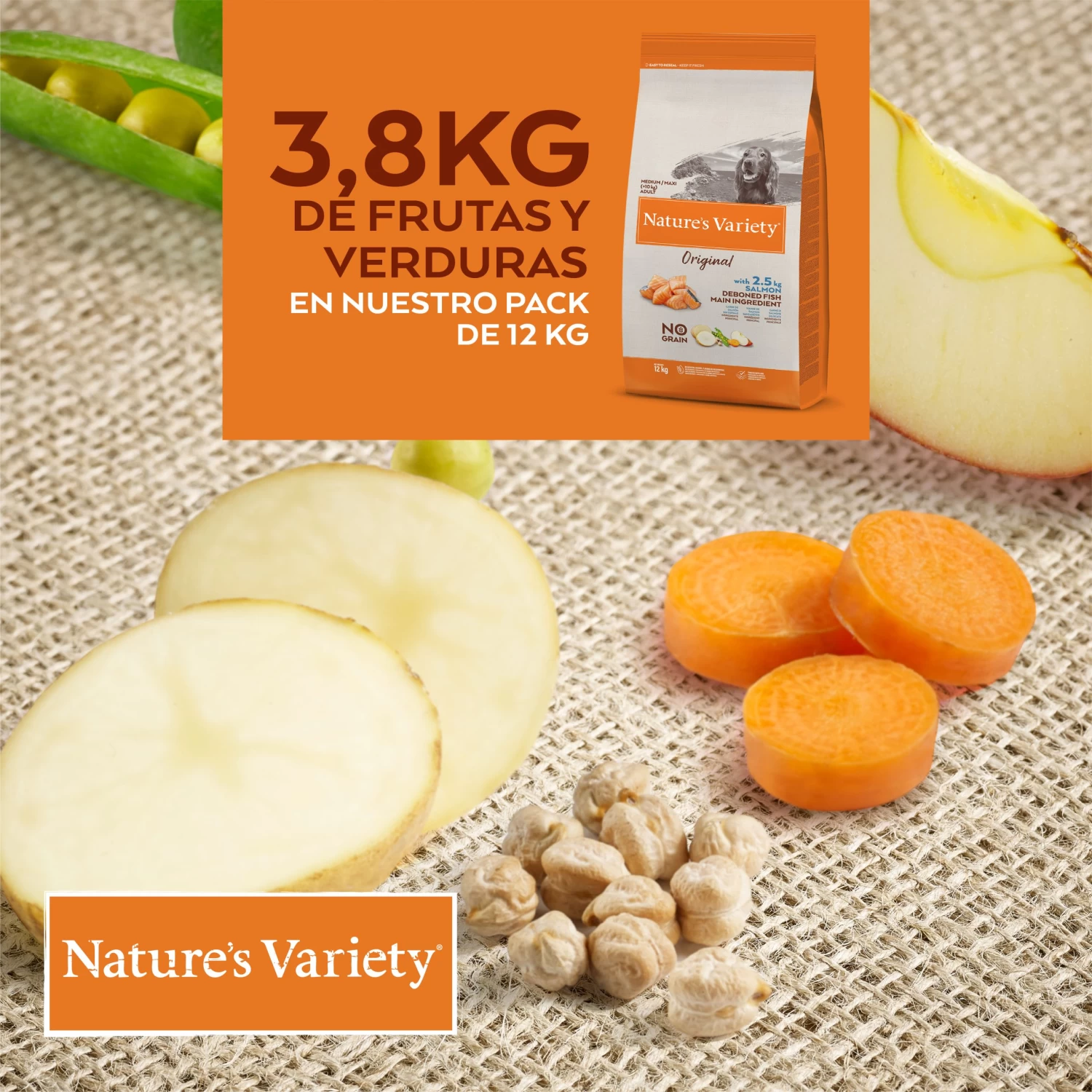 Nature's Variety Pienso Original Grain Free De Salmón Para Perros Adultos Medium 11 Nature's Variety Pienso Original Grain Free De Salmón Para Perros Adultos Medium - Image 9