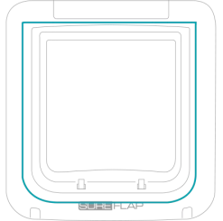 Sure Petcare SureFlap Door With Microchip Connect 30 Sure Petcare SureFlap Door With Microchip Connect -Dog Supplies Sale Store petdoor hole 62b9b79072867