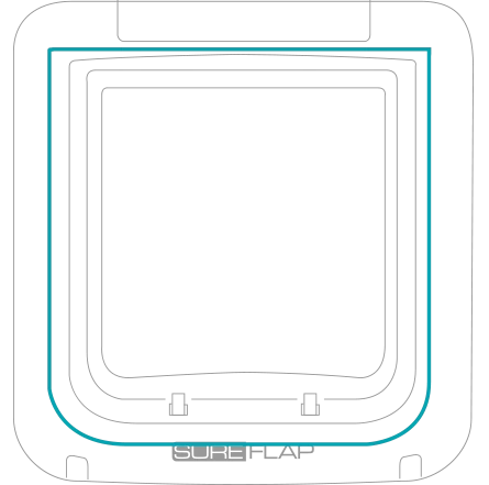 Sure Petcare SureFlap Door With Microchip Connect 16 Sure Petcare SureFlap Door With Microchip Connect - Image 14