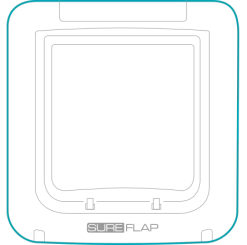 Sure Petcare SureFlap Door With Microchip Connect 29 Sure Petcare SureFlap Door With Microchip Connect -Dog Supplies Sale Store petdoor outer 62b9b78d5dcb5