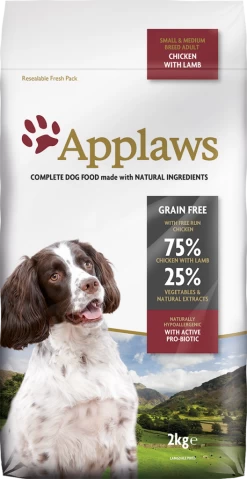 Applaws Food For Adult Dogs Of Medium Breed And Small Chicken With Lamb