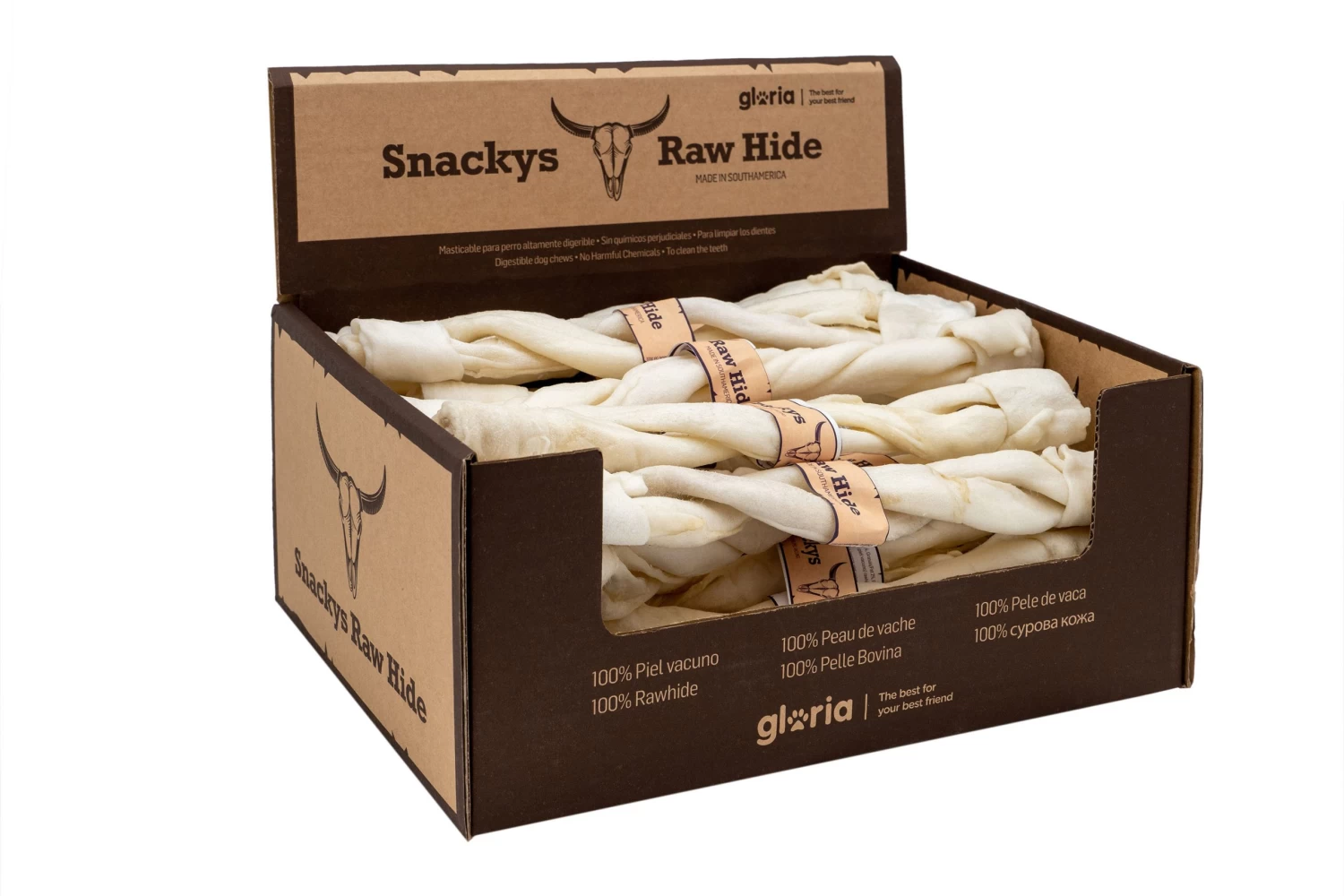 Gloria Pets Rawhide Chews Snackys Twin Stick 3 Gloria Pets Rawhide Chews Snackys Twin Stick