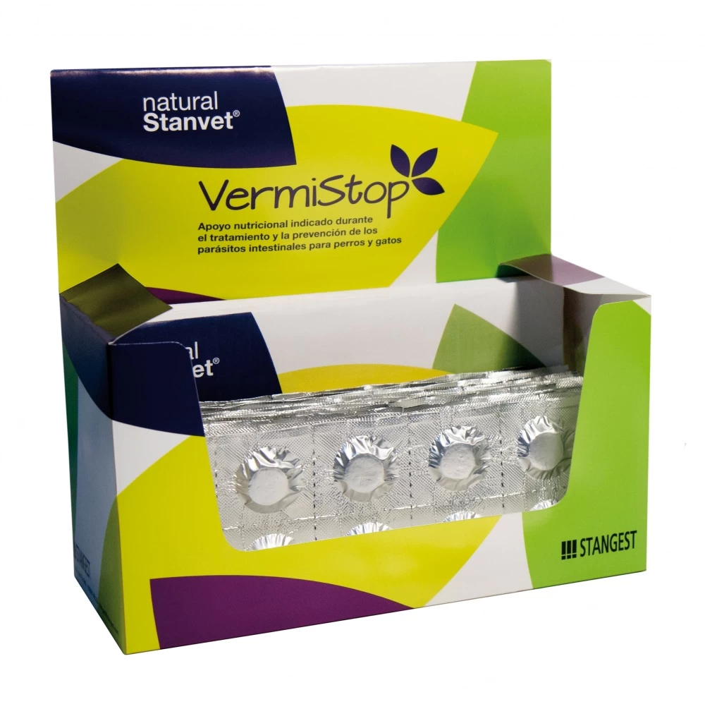 Natural Stanvet Vermistop Blister 120 Comprimidos 3 Natural Stanvet Vermistop Blister 120 Comprimidos